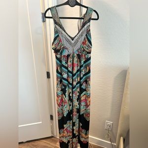 Perfect summer dress with a little bling! And great for travel!